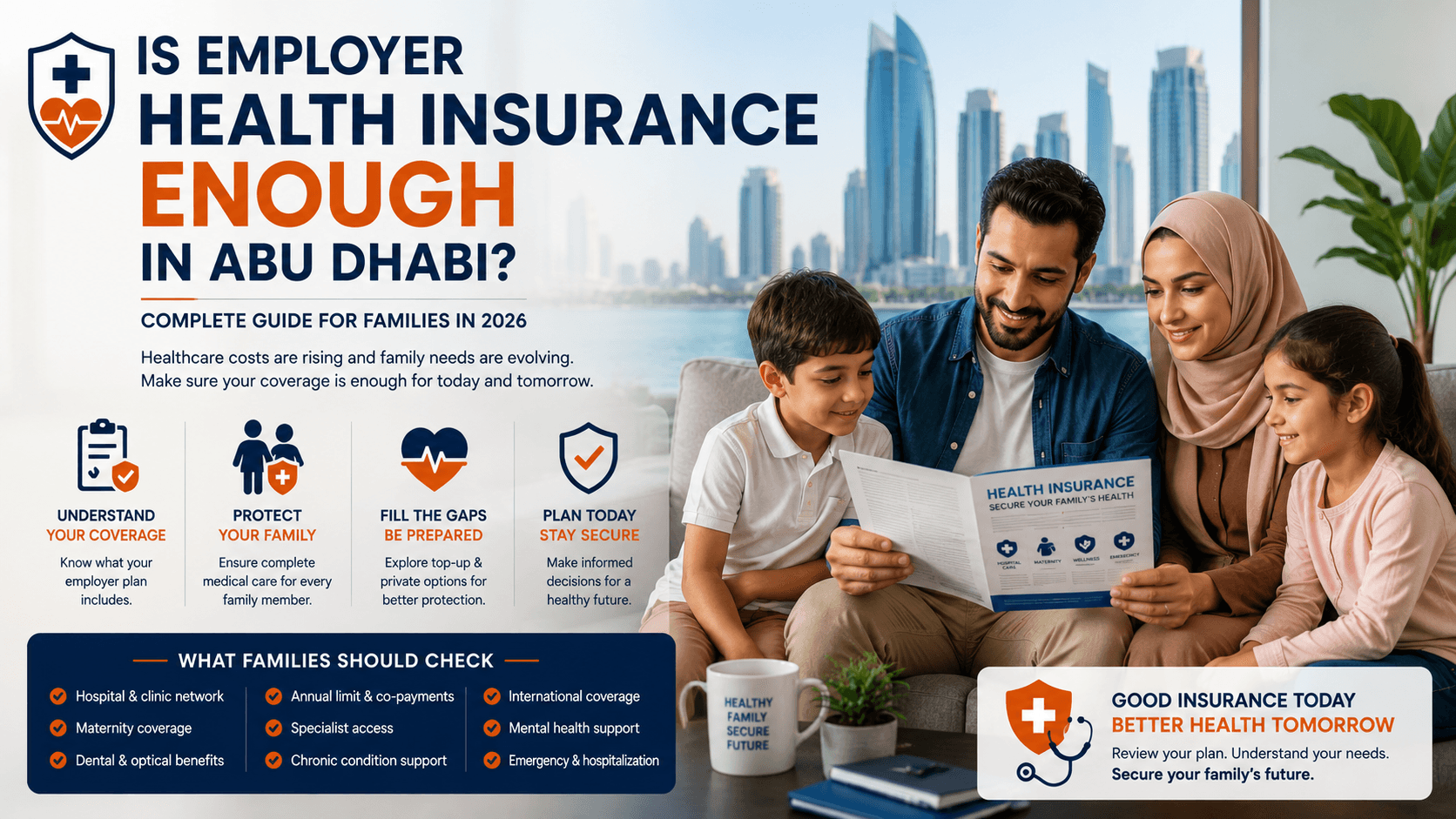 Is Employer Health Insurance Enough in Abu Dhabi?